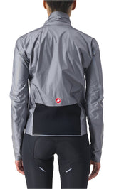 CASTELLI TEMPESTA LITE WOMENS JACKET GRAY BACK