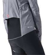 CASTELLI TEMPESTA LITE WOMENS JACKET GRAY SIDE