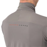 CASTELLI PERFETTO RoS 2 JACKET NICKEL GRAY/TRAVERTINE GRAY BACK PRINT