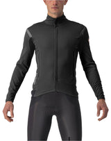 CASTELLI PERFETTO RoS JACKET LIGHT BLACK/BLACK REFLEX FRONT