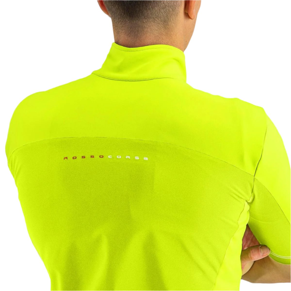 CASTELLI PERFETTO RoS 2 WIND JERSEY ELECTRIC LIME BACK