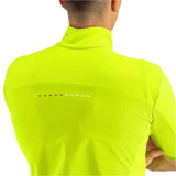 CASTELLI PERFETTO RoS 2 WIND JERSEY ELECTRIC LIME BACK