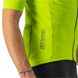 CASTELLI PERFETTO RoS 2 WIND JERSEY ELECTRIC LIME SIDE