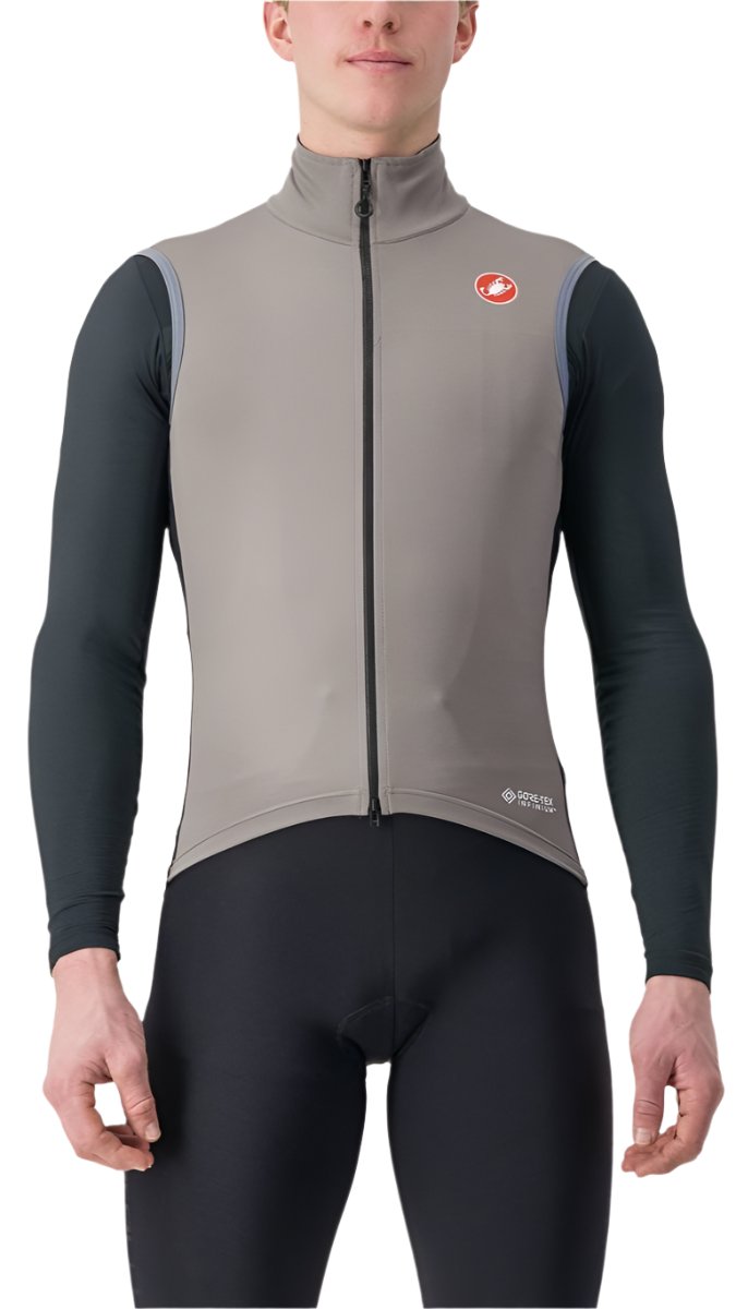 CASTELLI PERFETTO RoS 2 VEST NICKEL GRAY FRONT