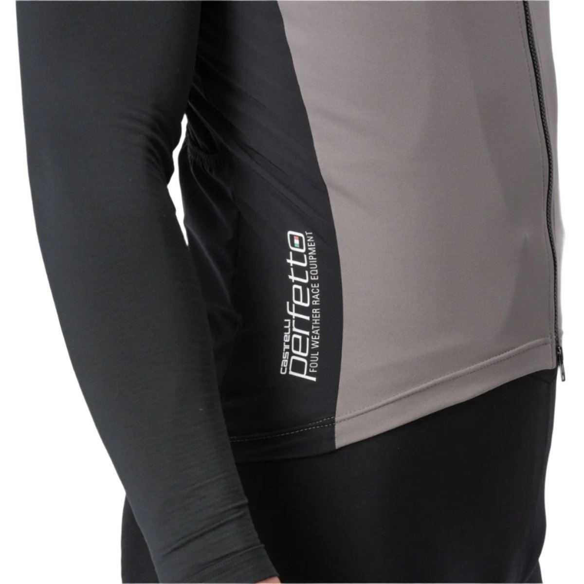 CASTELLI PERFETTO RoS 2 VEST NICKEL GRAY SIDE 