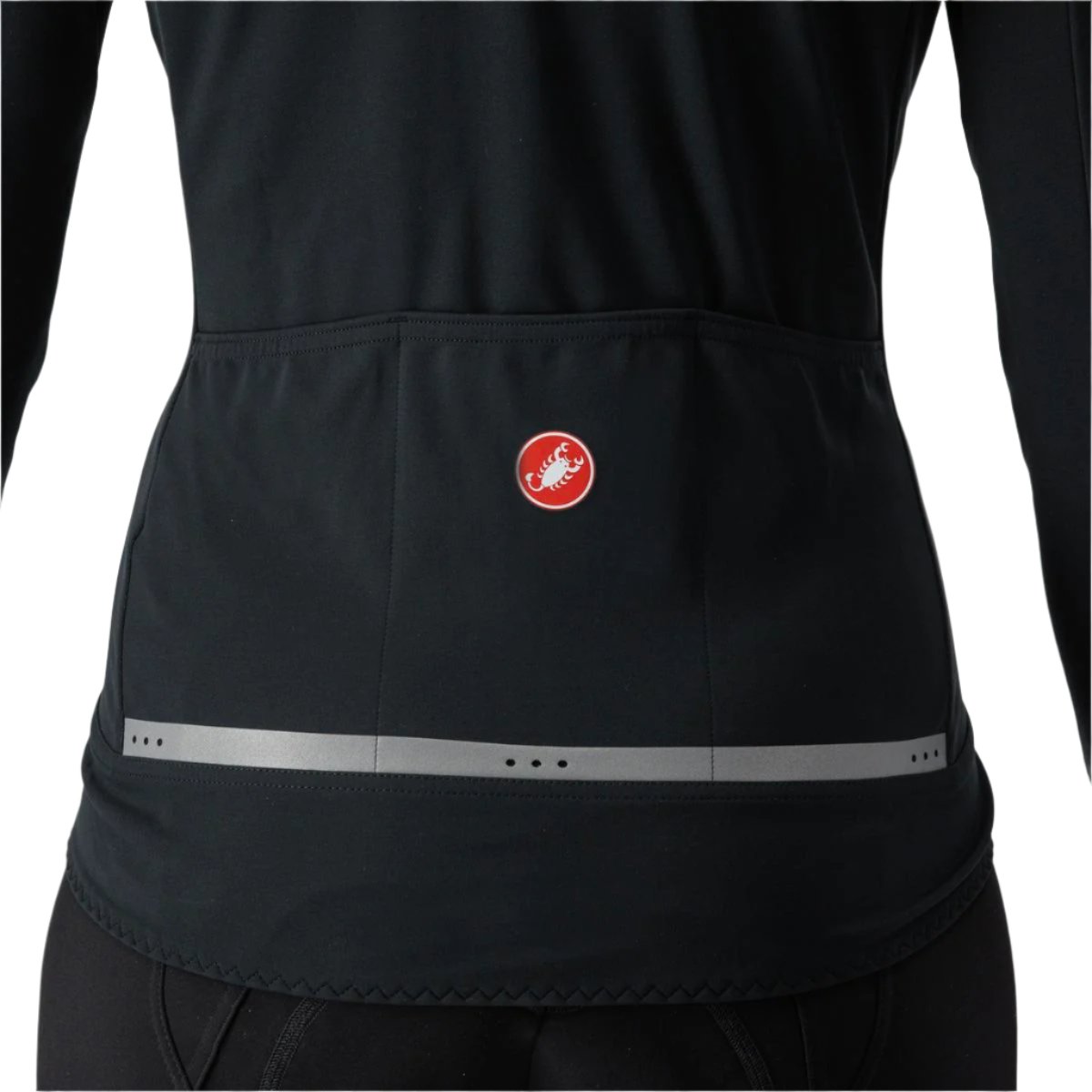 CASTELLI PERFETTO RoS 2 W JACKET LIGHT BLACK/BLACK BACK
