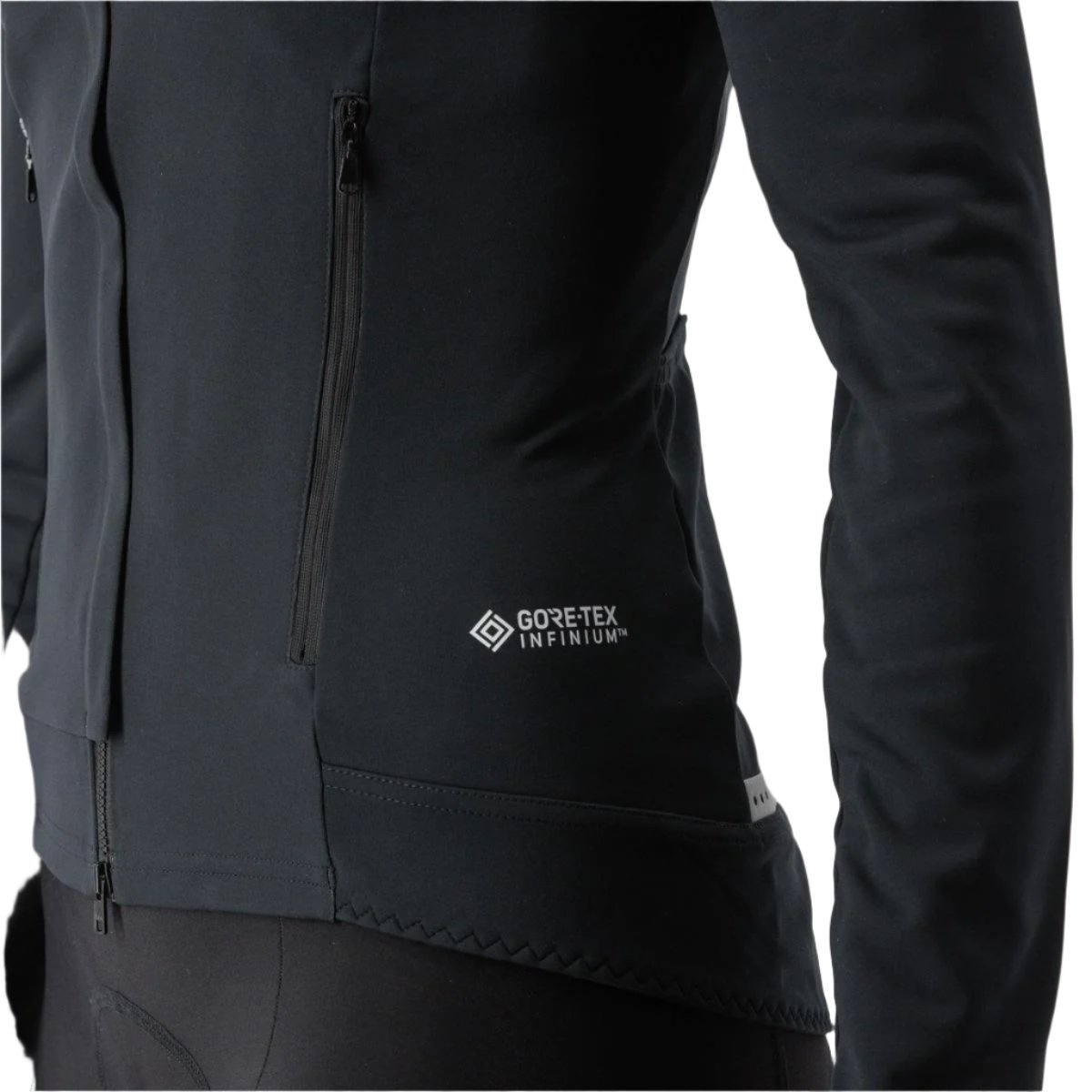 CASTELLI PERFETTO RoS 2 W JACKET LIGHT BLACK/BLACK SLEEVE