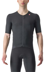 CASTELLI PREMIO BLACK JERSEY LIGHT BLACK/BLACK FRONT