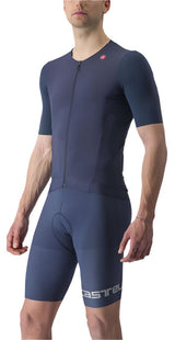 CASTELLI PREMIO BLACK JERSEY BELGIAN BLUE SIDE FRONT