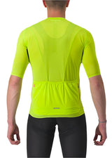 CASTELLI SUPERLEGGERA 3 JERSEY ELECTRIC LIME BACK