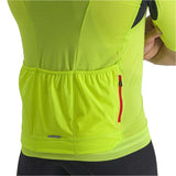 CASTELLI SUPERLEGGERA 3 JERSEY ELECTRIC LIME BACK