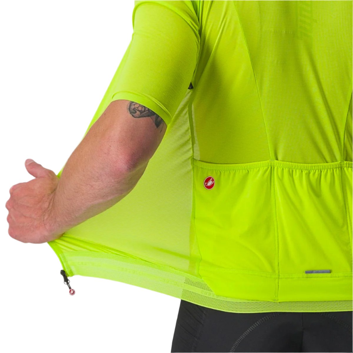 CASTELLI SUPERLEGGERA 3 JERSEY ELECTRIC LIME 