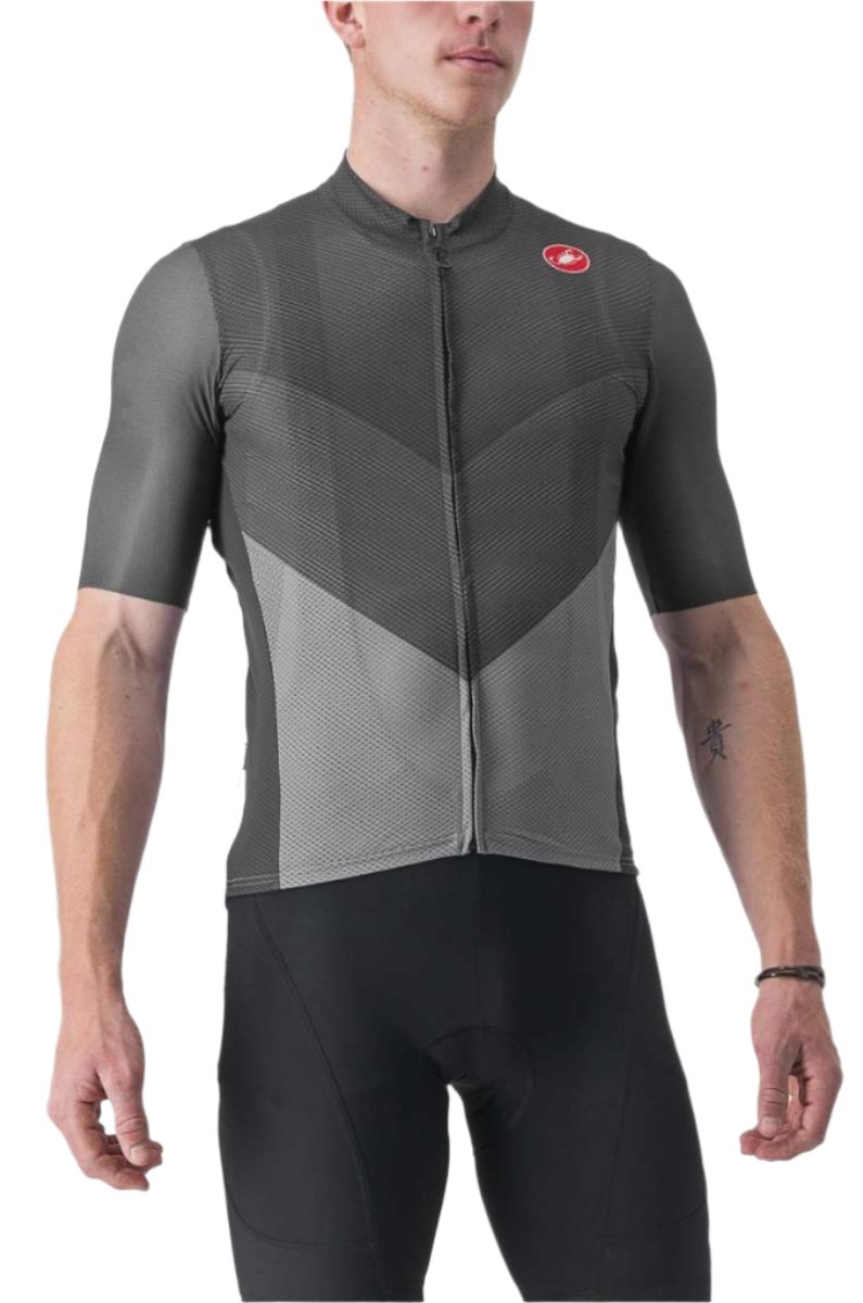 CASTELLI ENDURANCE PRO JERSEY DARK GRAY FRONT