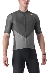CASTELLI ENDURANCE PRO JERSEY DARK GRAY FRONT