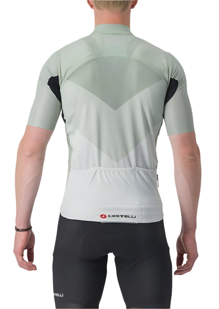 CASTELLI ENDURANCE PRO JERSEY DEFENDER GREEN BACK