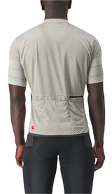 CASTELLI UNLIMITED TERRA JERSEY TRAVERTINE GRAY BACK