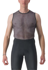 CASTELLI MIRACOLO WOOL SLEEVELESS GRAY FRONT