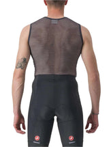 CASTELLI MIRACOLO WOOL SLEEVELESS GRAY BACK