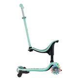 Globber Go Up Sporty Lights 360 - Mint/ Pistachio