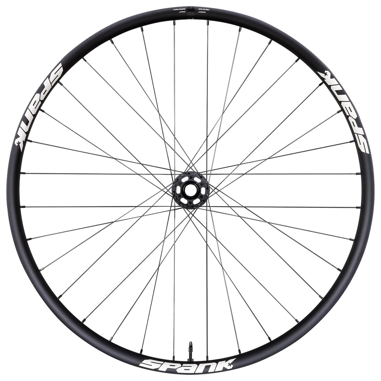 Spank Hex Oozy Trail 395+ Boost Front Wheel 29in 32H Black