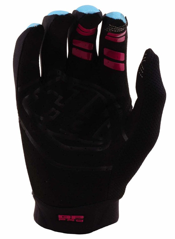 Troy Lee Designs GP Pro Glove Framework Black/Cyan 