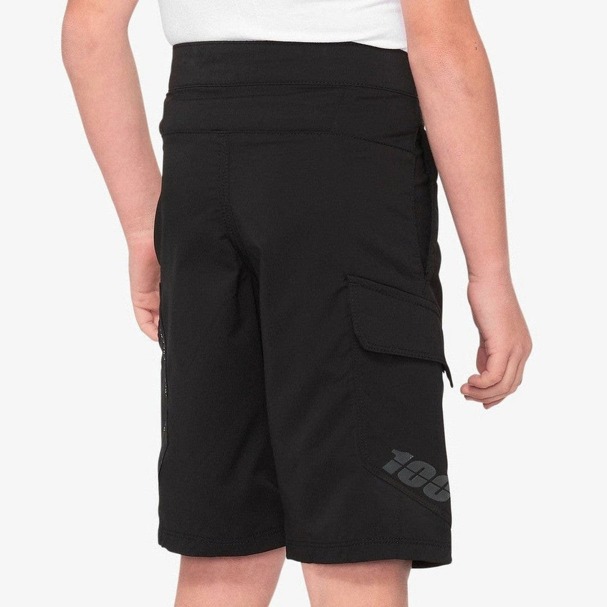 100 Percent RIDECAMP Youth Shorts Black