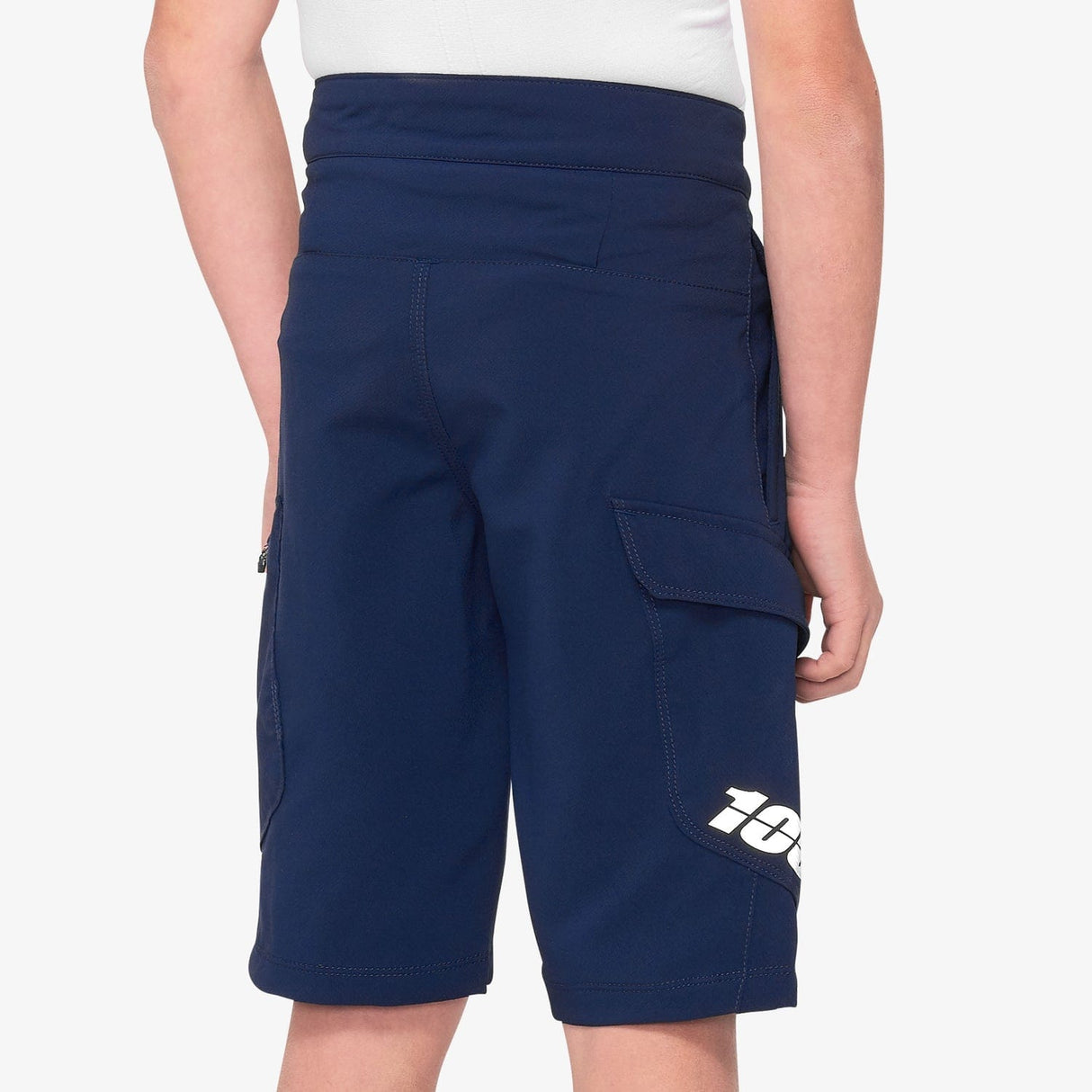 100 Percent RIDECAMP Youth Shorts Navy