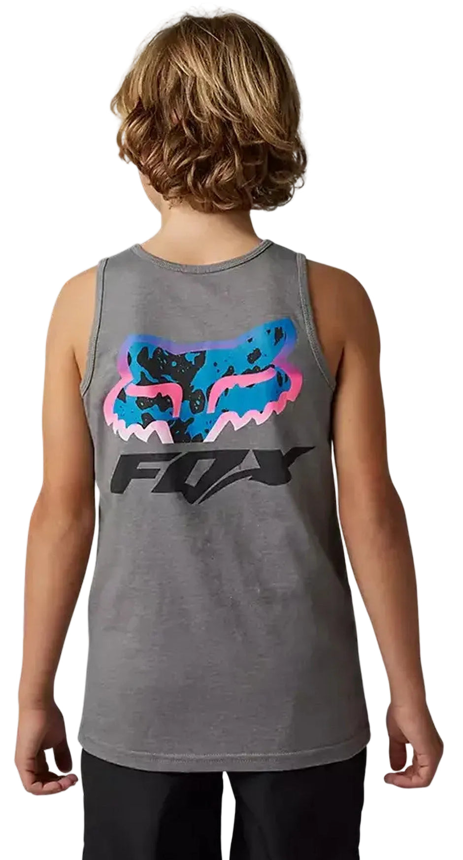 Fox YOUTH MORPHIC TANK HeaGrp BACK FACING MODEL
