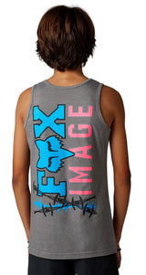 Fox YOUTH BARBED WIRE TANK HeaGrp BACK FACING MODEL