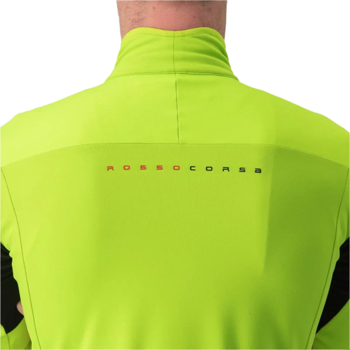 CASTELLI PERFETTO RoS 2 JACKET ELECTRIC LIME/DARK GRAY BACK