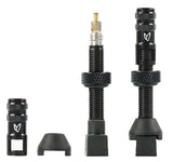 Effetto Caffelatex Tubeless TL Valves 100mm Pair Black