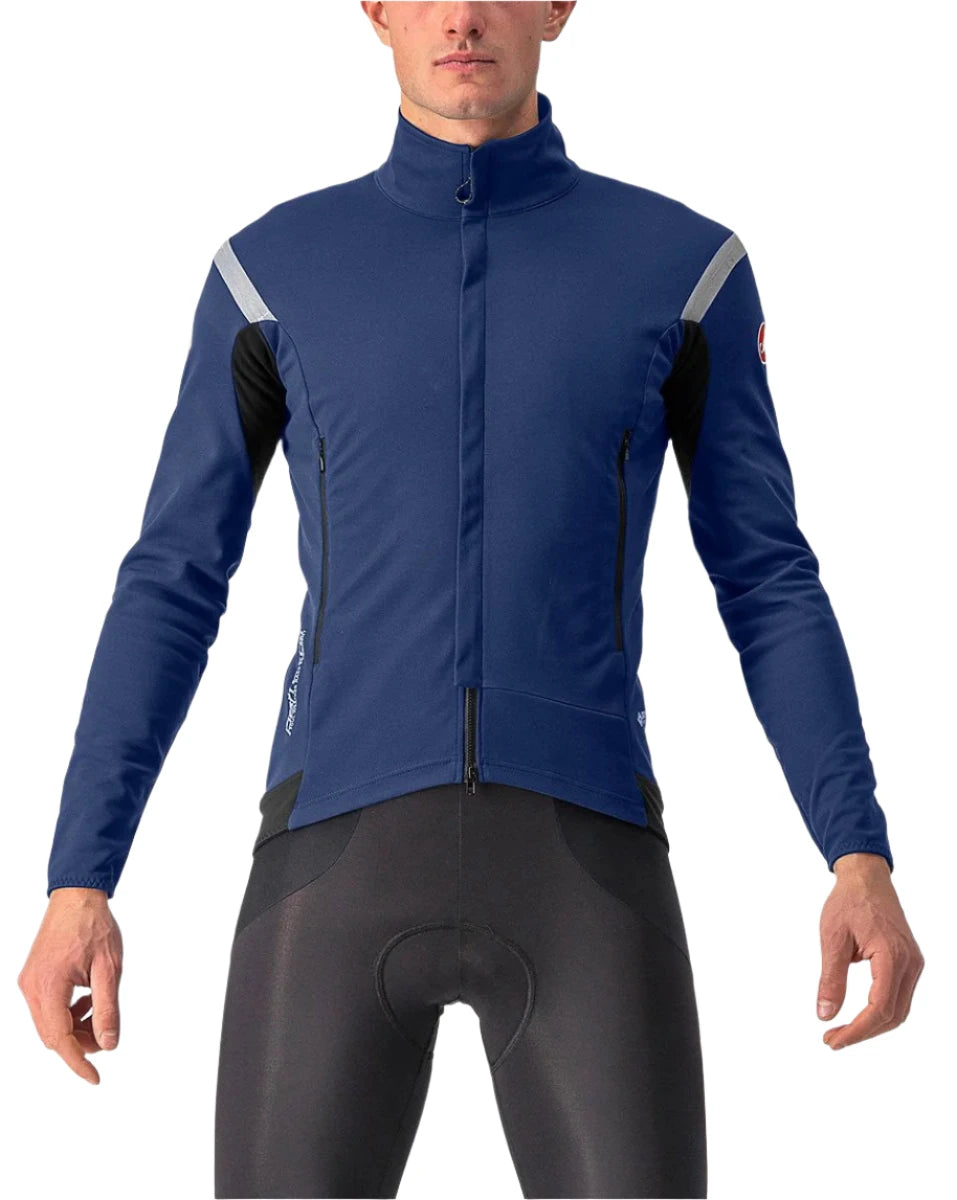 CASTELLI PERFETTO RoS 2 JACKET BELGIAN BLUE/SILVER GRAY FRONT