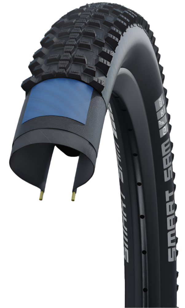 Schwalbe Smart Sam 27.5 x 2.6" RaceGuard Double Defense Addix Performance Compound  E-50