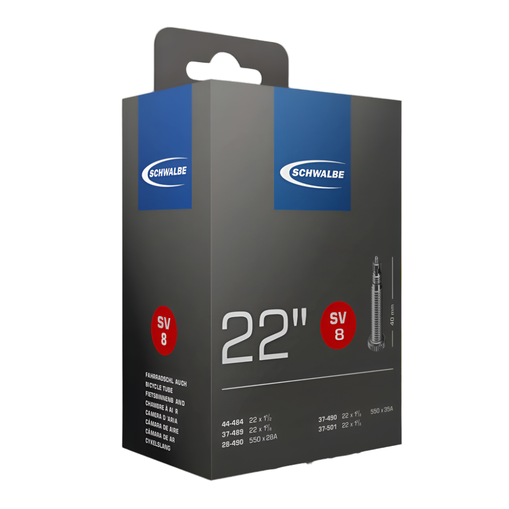 Schwalbe SV8Presta; 22" x 11/8-13/8 120g Tube