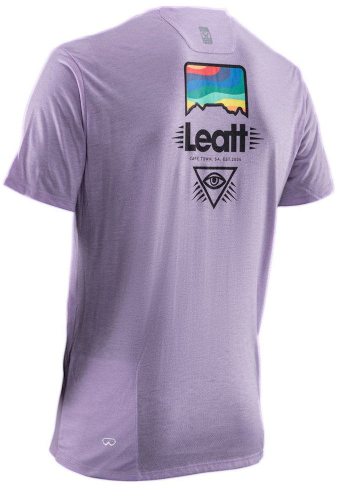 Leatt Gravity 1.0 MTB Jersey Lavender BACK