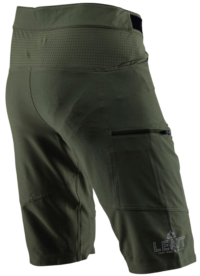 Leatt MTB Trail 3.0 Spinach Shorts BACK
