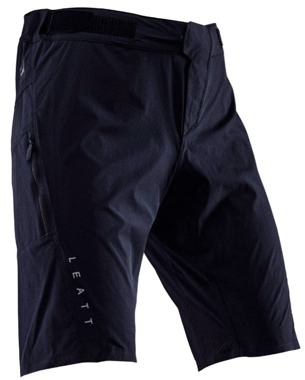 Leatt MTB Trail 1.0 Shorts Black SIDE FRONT