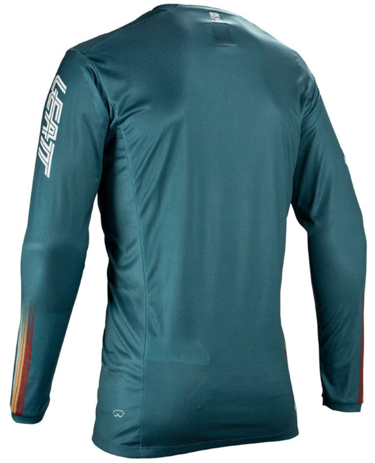 Leatt MTB Enduro 4.0 Jersey Teal BACK