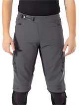 Leatt MTB Gravity 4.0 Shorts Graphite FRONT FACING MODEL