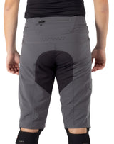 Leatt MTB Gravity 4.0 Shorts Graphite  BACK FACING MODEL