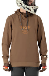 Leatt MTB Gravity 3.0 Hoodie Loam FRONT FACING MODEL