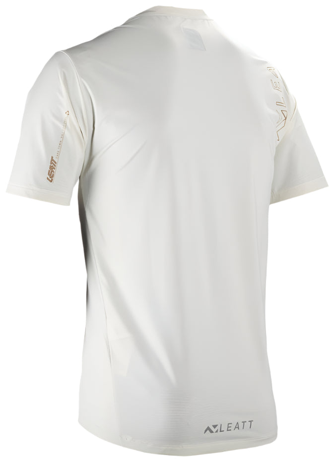Leatt MTB Trail 1.0 X-Flow Jersey Cream BACK