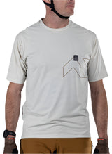 Leatt MTB Trail 1.0 X-Flow Jersey Cream FRONT