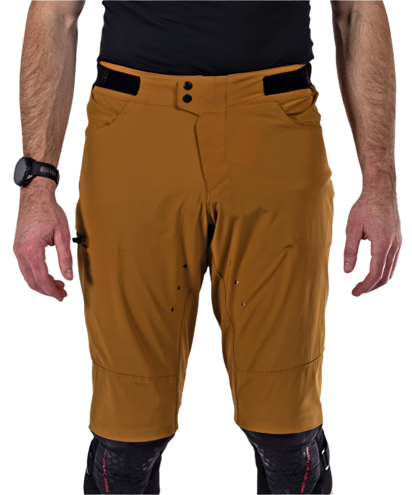 Leatt MTB Trail 2.0 Shorts Peanut FRONT FACING MODEL