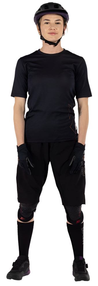 Leatt MTB Trail 2.0 Women's Jersey Black