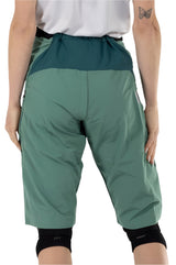Leatt Trail 2.0 Women's MTB Shorts Lagoon back facing model