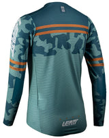 Leatt MTB Gravity 4.0 Women's Jersey Lagoon back