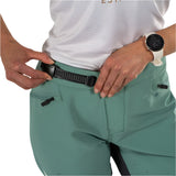 Leatt MTB Gravity 4.0 Women's Pants Lagoon detail