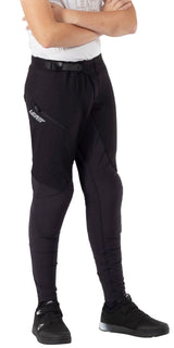 Leatt Ride Kit MTB JR 1.0 Black Youth SIDE FRONT FACING MODEL