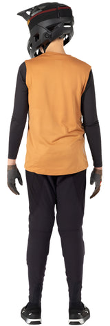 Leatt MTB Ride Kit 1.0 Junior Rust back facing model